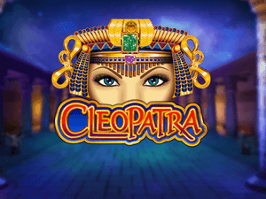 Logo of Cleopatra slot game