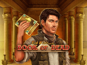 Banner of Book of Dead Low Rollers Game