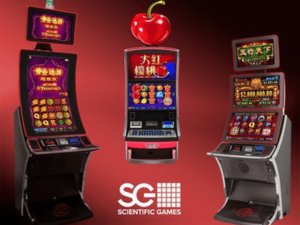 Banner of The slots by scientific games