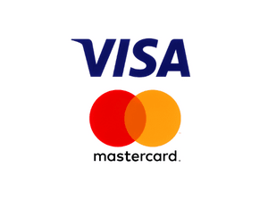 Logo of Mastercard & Visa