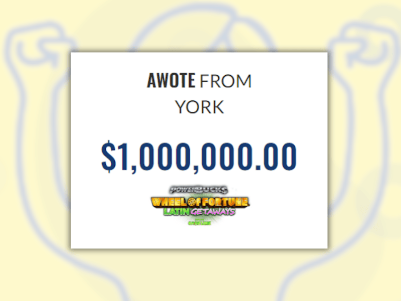 Banner of Million Dollar Jackpot Winner(Awote)