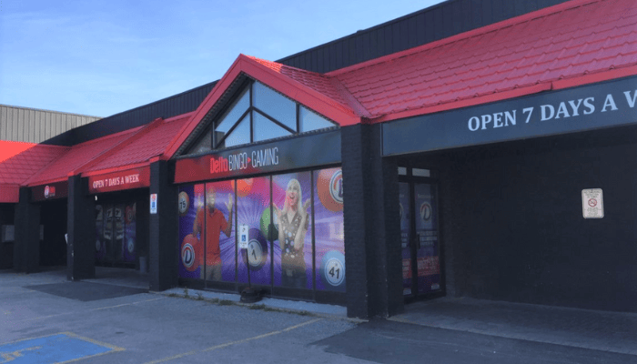 Delta Bingo and Gaming Penetanguishene outside