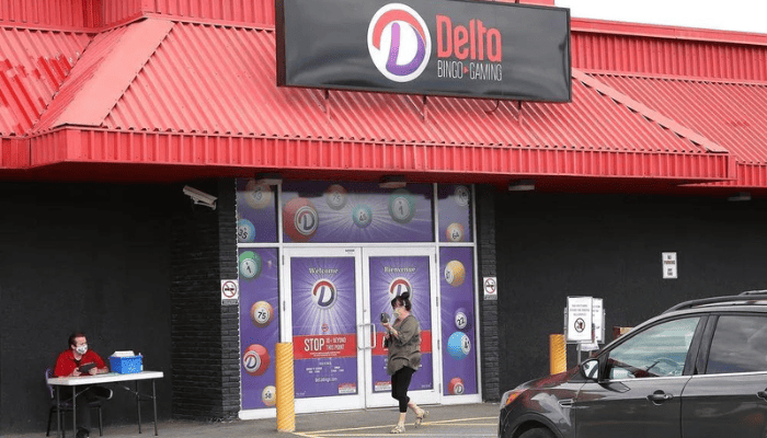 Delta Bingo and Gaming Sudbury outside