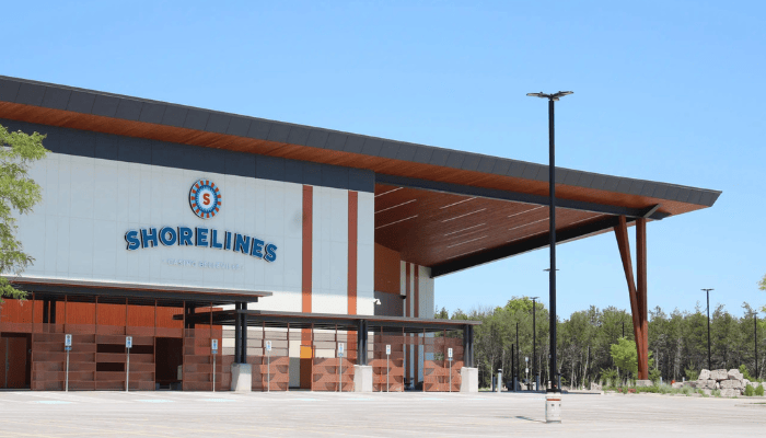 Shoreline Casino Belleville outside