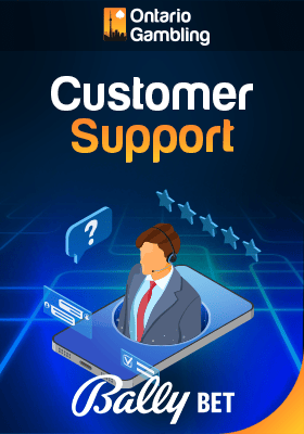 A phone with some message and review icons for customer support