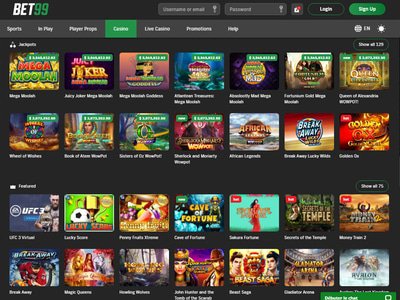 Bet99 Casino website