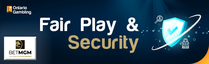 SSL Lock and security sign for fair playing and security