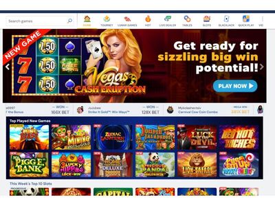 BetRivers Casino website screenshot