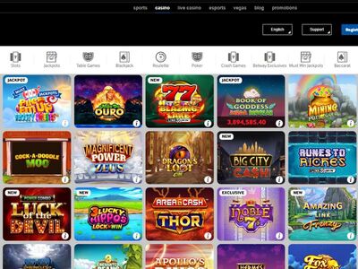 Betway Casino website