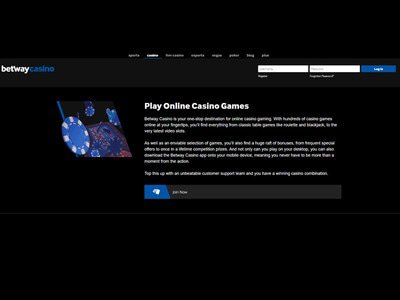 Betway Casino website