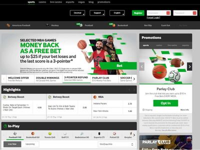 Betway Sports website