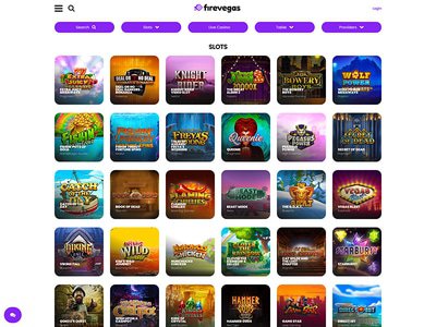 FireVegas Casino website