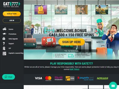 Gate777 Casino website