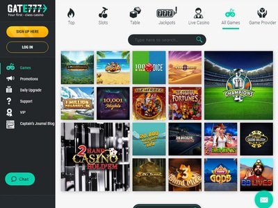 Gate777 Casino website