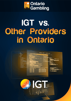 Multiple screens for IGT vs. other providers in Ontario