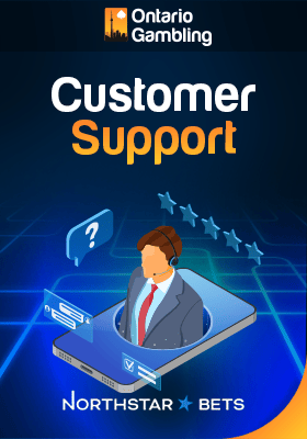 A phone with some message and review icons for customer support