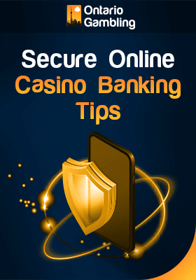 A mobile phone with a protected shield for secure online casino banking tips