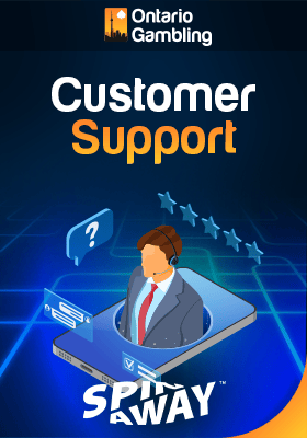 A phone with some message and review icons for customer support